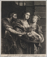 KG 17068
<br/>
Salome met het hoofd van Johannes de Doper
<br/>
<em>Bolswert, Schelte Adamsz. (ca. 1586 - 1659)</em>